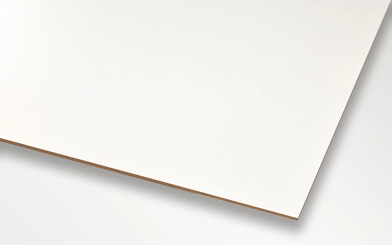 6 mm HPL Fassadenplatte weiß RAL 9010 für Balkongeländer oder Fassaden