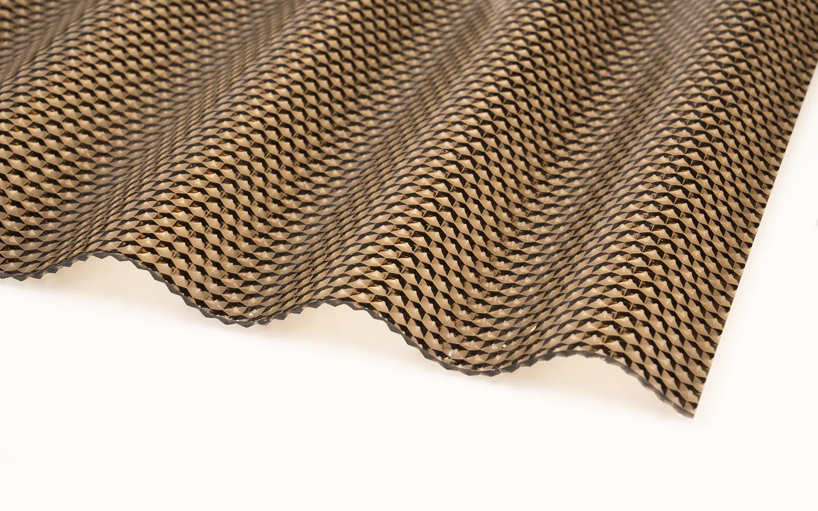 Acryl Wellplatte bronze braun