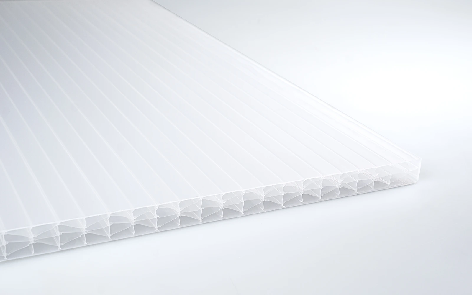 Polycarbonat Stegplatte 16 mm - X Struktur IQ Relax opal 