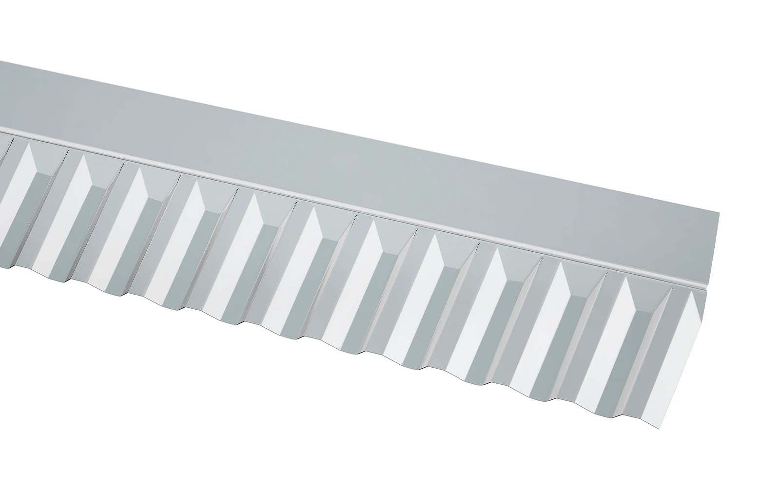 PVC Wandanschluss für Trapez Wellplatten