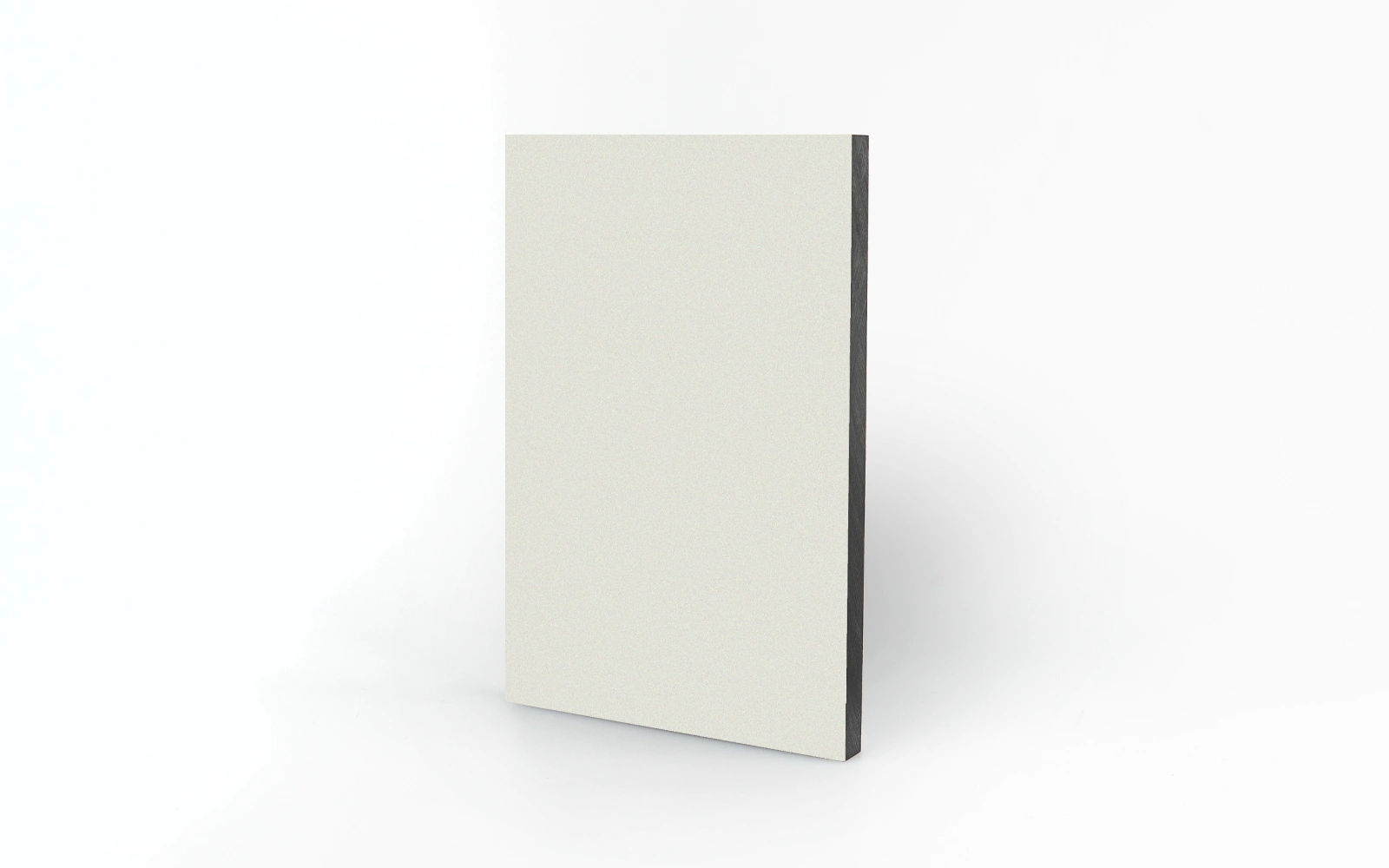 8mm-KRONOPLAN M-LINE HPL-Platte 0106 BS Porzellan Weiß – Oberflächenstruktur im Detail