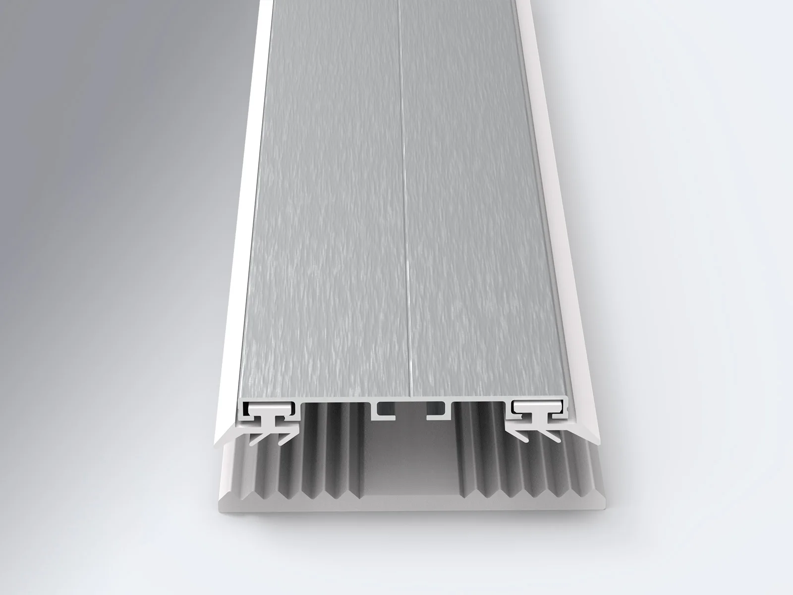 Durchschraubprofil für Stegplatten jeder Stärke