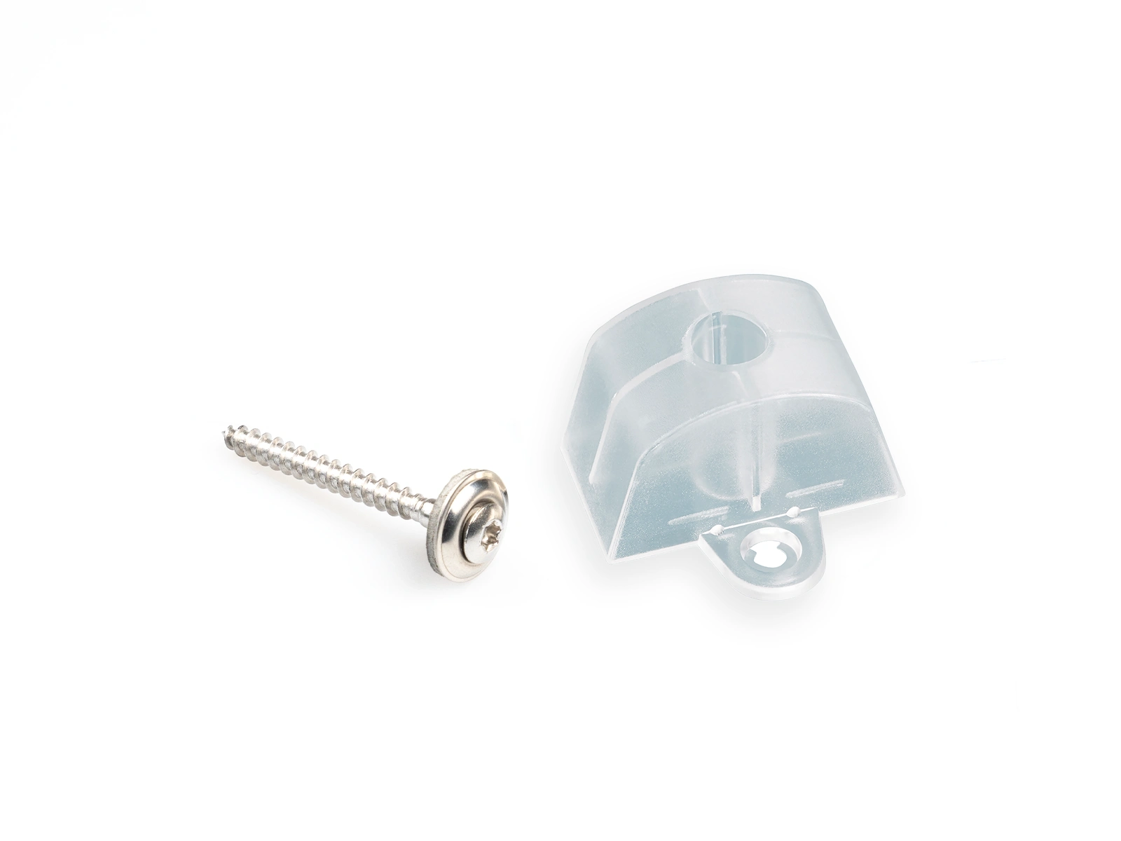 Abstandhalter Sinus mit Spenglerschrauben Sinus Abstandhalter mit Spenglerschraube für Befestigung von Wellplatten