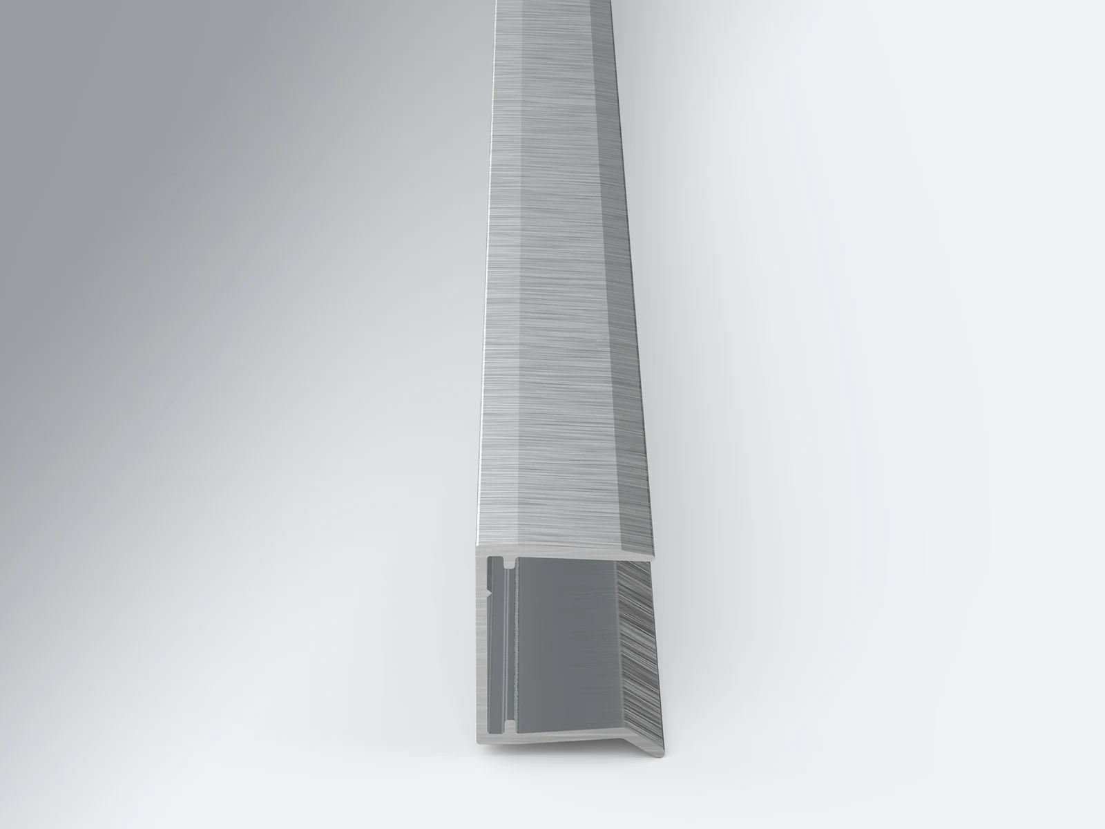 Alu Abschlussprofil 16 mm Stegplatten