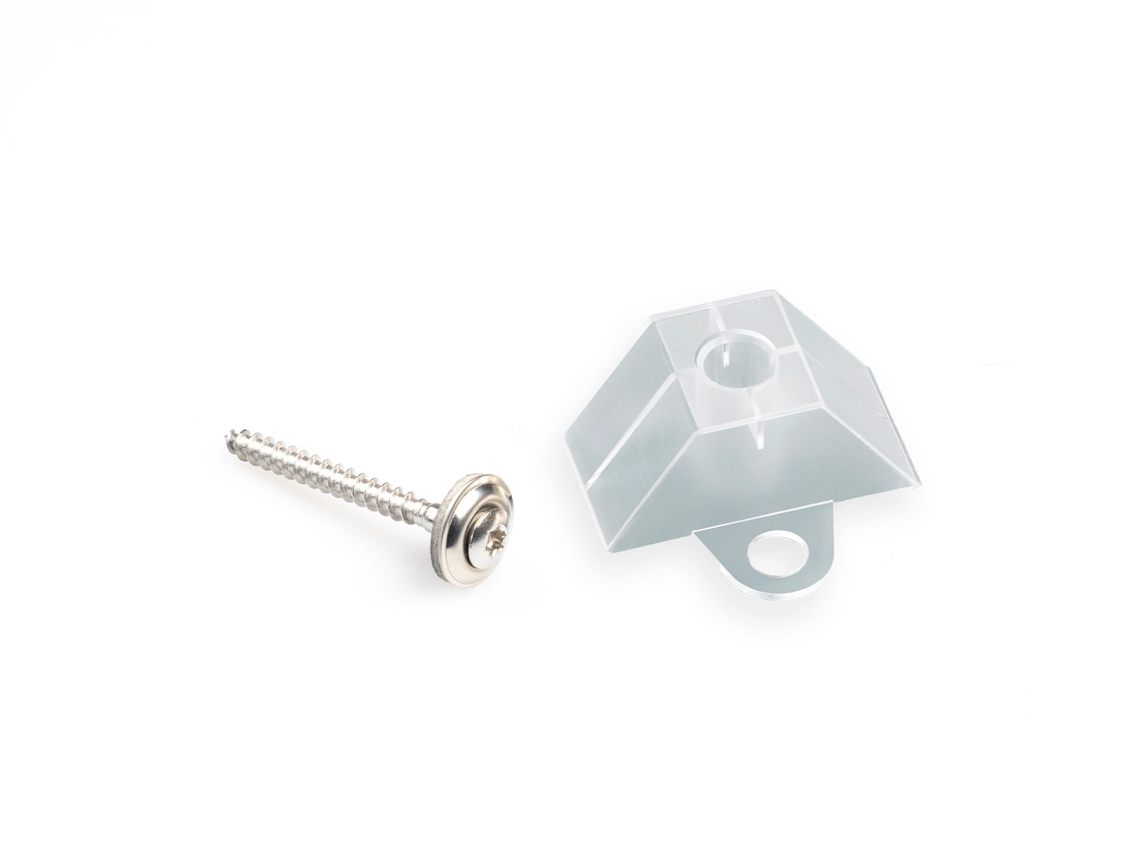 Abstandhalter Trapez mit Spenglerschrauben Trapez Abstandhalter mit Spenglerschraube für Befestigung von Wellplatten