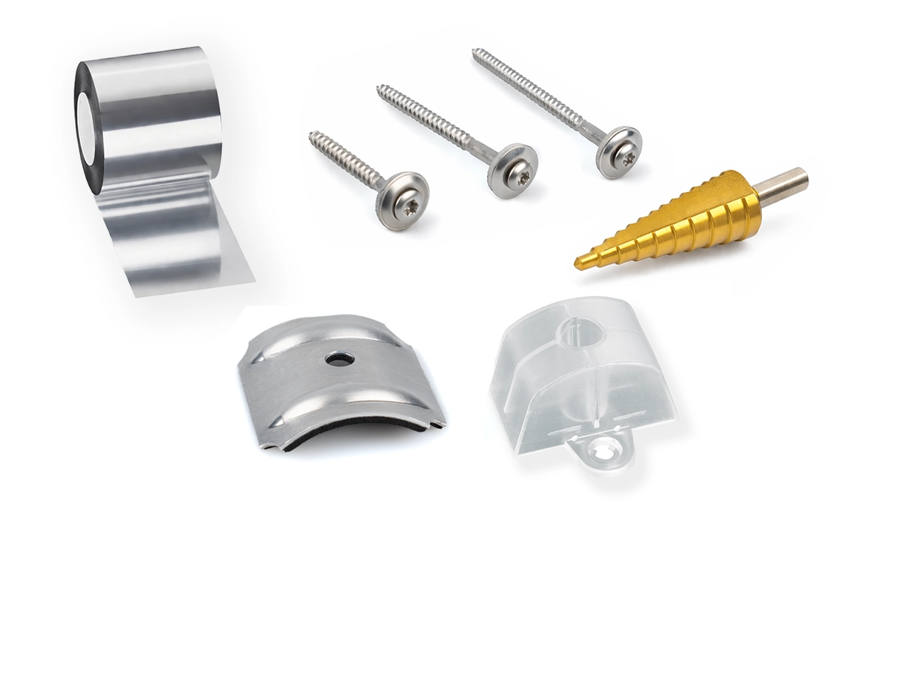 Zubehörteile für Wellplatten in der Wellung Sinus 130/30