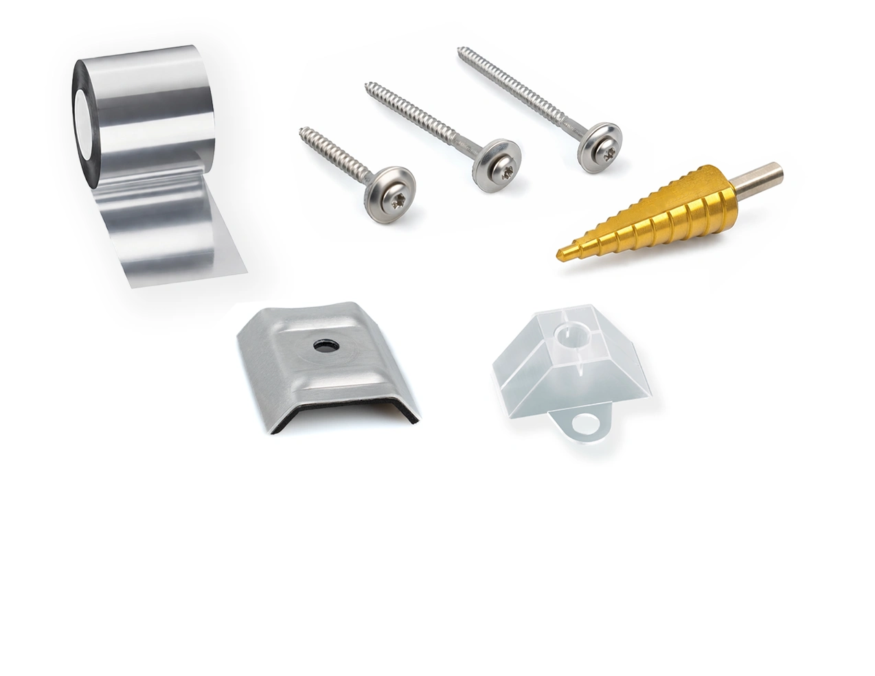 Zubehörteile für Wellplatten in der Wellung Trapez 76/18 und 70/18