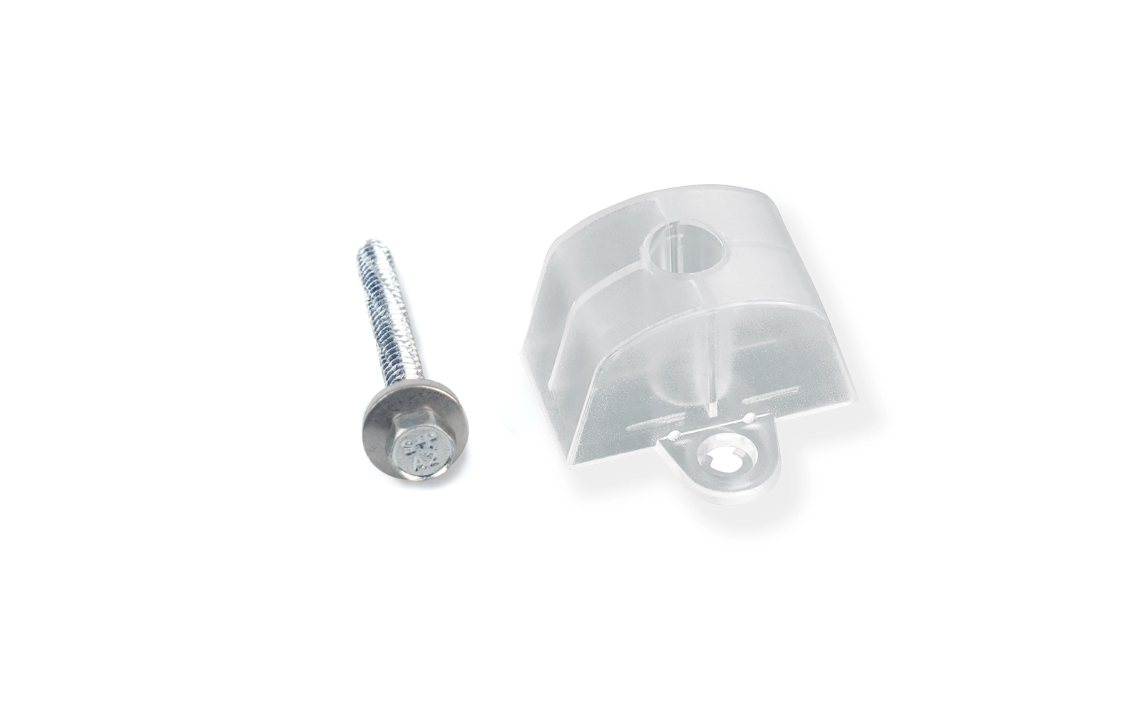 Abstandhalter mit Edelstahlschraube für Sinus 130/30 Wellplatten