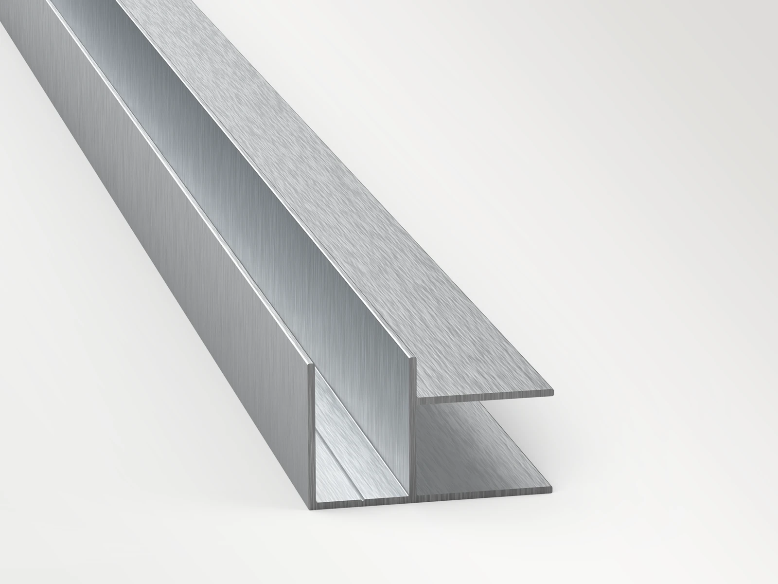 Profil zur Eckverbindung 16 mm Stegplatten Profil zur Eckverbindung 16 mm Stegplatten